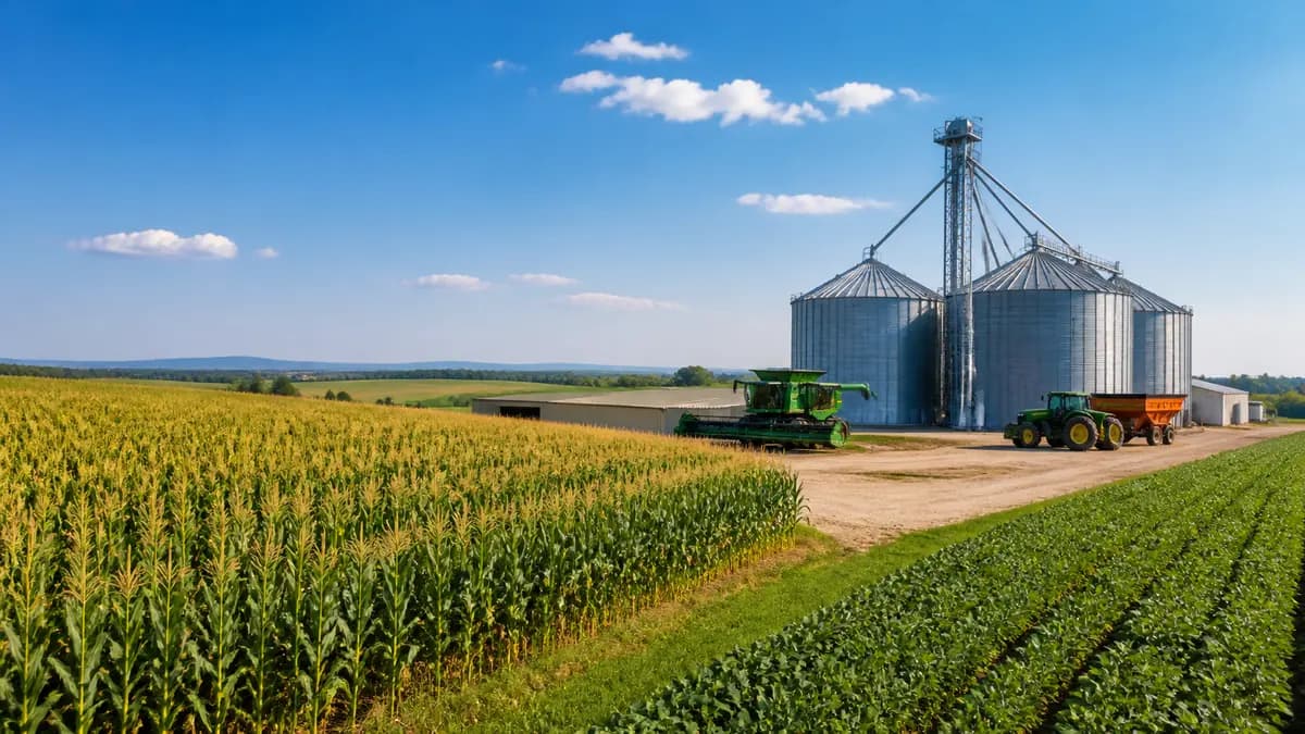 USDA eleva projeções para milho e soja dos EUA em 2026/27