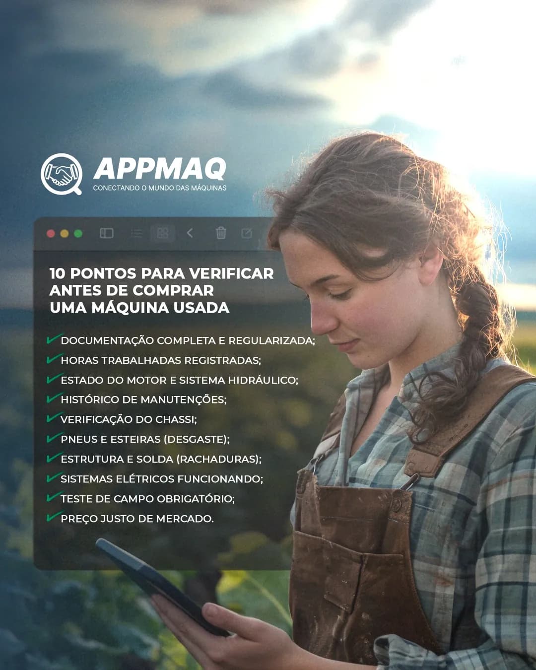 10 pontos para verificar antes de comprar uma máquina usada